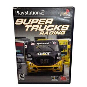 Super Trucks Racing Sony PlayStation 2 Video Game Complete W/ Case & Manual